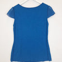 Second-Hand - Review Scoop Neck Chiffon Pleat Blouse Size 12 - SwapUp