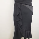 Second-Hand - Lipsy London Mermaid Fit Frilly Midi Dress Size 10 - SwapUp