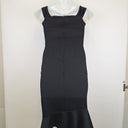 Second-Hand - Lipsy London Mermaid Fit Frilly Midi Dress Size 10 - SwapUp