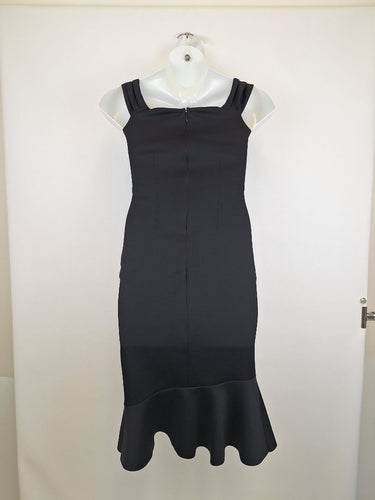 Second-Hand - Lipsy London Mermaid Fit Frilly Midi Dress Size 10 - SwapUp