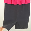 Second-Hand - Review Colour Block Gathered Neck Mini Dress Size 12 - SwapUp