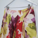 Second-Hand - Meredith Lush Draped Silk Blooms Midi Skirt Size 12 - SwapUp