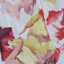 Second-Hand - Meredith Romantic Silk Watercolour Floral Top Size 12 - SwapUp