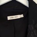 Second-Hand - Lisa Ho Jacquard Cropped Tailored Jacket Size 12 - SwapUp