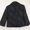 Second-Hand - Lisa Ho Jacquard Cropped Tailored Jacket Size 12 - SwapUp
