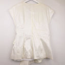 Second-Hand - Laura K Pearl Elegant Draped Top Size 14 - SwapUp