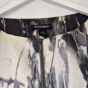 Second-Hand - Harry Who Charcoal Statement Eyelet Jacket Size 12 - SwapUp