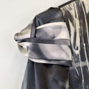 Second-Hand - Harry Who Charcoal Statement Eyelet Jacket Size 12 - SwapUp