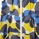 Second-Hand - Verge Ink Blot Silk Front Zip Top Size 12 - SwapUp