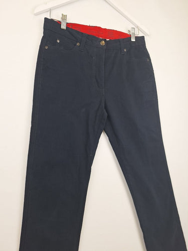 Second-Hand - Thomas Cook Navy Slim Straight Jeans Size 10 - SwapUp