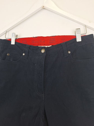 Second-Hand - Thomas Cook Navy Slim Straight Jeans Size 10 - SwapUp