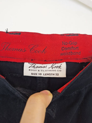 Second-Hand - Thomas Cook Navy Slim Straight Jeans Size 10 - SwapUp