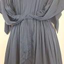 Second-Hand - Camilla and Marc Dark Navy Silk Blend Timon Dress Size 8 - SwapUp