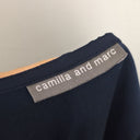 Second-Hand - Camilla and Marc Dark Navy Silk Blend Timon Dress Size 8 - SwapUp