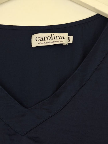 Second-Hand - Carolina Navy Breezy Summer Coverup Mini Dress Size S - SwapUp