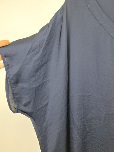 Second-Hand - Carolina Navy Breezy Summer Coverup Mini Dress Size S - SwapUp