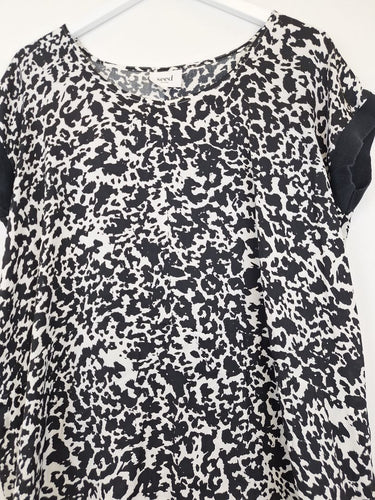 Second-Hand - Seed Everyday Scooped Scatter Top Size 10 - SwapUp