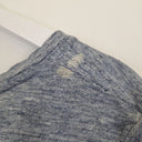 Second-Hand - Tahari Blue Slate Cap Sleeve Casual T-shirt Size M - SwapUp