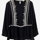 Second-Hand - Hammock & Vine Boho Embroidered Weekender Top Size 10 - SwapUp