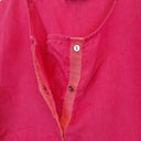 Second-Hand - See Saw Fuchsia 80's Style Linen Top Size 12 - SwapUp