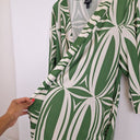 Second-Hand - Ulla Popken Abstract Leafy Stretch Cardigan Size 20 - SwapUp