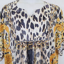 Second-Hand - Issy Embellished Golden Cheetah Dress Size XL - SwapUp