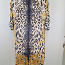 Second-Hand - Issy Embellished Golden Cheetah Dress Size XL - SwapUp