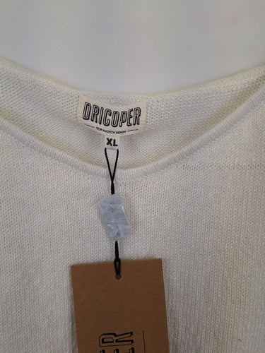 Second-Hand - Dricoper Ecru Marcia Knit Cami Top Size XL - SwapUp