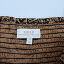 Second-Hand - Assorted Brands Tan Tiger Cropped Top Size M - SwapUp
