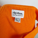 Second-Hand - Assorted Brands Tangerine Bodycon Ribbed Knit Mini Dress Size 12 - SwapUp