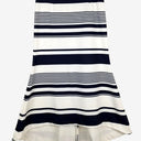 Second-Hand - Maurie & Eve Navy Stripe High Low Skirt Size 12 - SwapUp