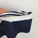 Second-Hand - Maurie & Eve Navy Stripe High Low Skirt Size 12 - SwapUp