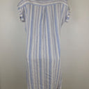 Second-Hand - RB Sellers Ocean Stripe Linen Shirt Dress Size 10 - SwapUp
