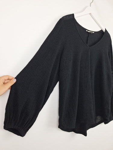 Second-Hand - Harlow Cotton Knit Top Size S - SwapUp