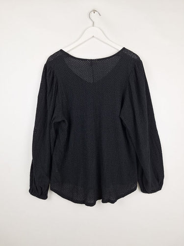 Second-Hand - Harlow Cotton Knit Top Size S - SwapUp