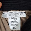 Second-Hand - Honey & Lace Taupe Mesh Maxi Skirt Size XXXL - SwapUp