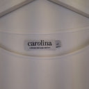 Second-Hand - Carolina Crisp White Frill Edge Top Size L - SwapUp