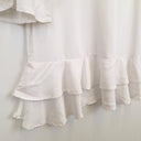 Second-Hand - Carolina Crisp White Frill Edge Top Size L - SwapUp