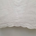 Second-Hand - Witchery Delicate Linen Blend Broderie Detail Dress Size S - SwapUp