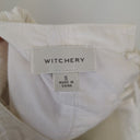 Second-Hand - Witchery Delicate Linen Blend Broderie Detail Dress Size S - SwapUp