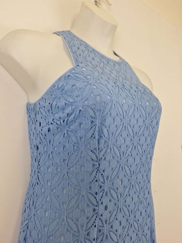 Second-Hand - Lisa Barron Icy Lace Midi Dress Size 14 - SwapUp