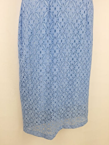 Second-Hand - Lisa Barron Icy Lace Midi Dress Size 14 - SwapUp