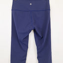 Second-Hand - Lululemon Indigo Capri Leggings Size S - SwapUp