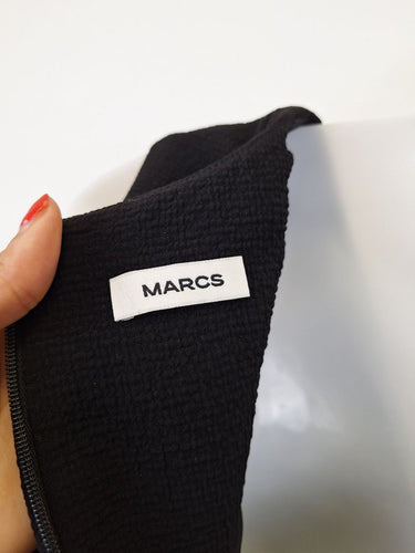 Second-Hand - Marcs Textured Classic Tiered Business Mini Dress Size 8 - SwapUp