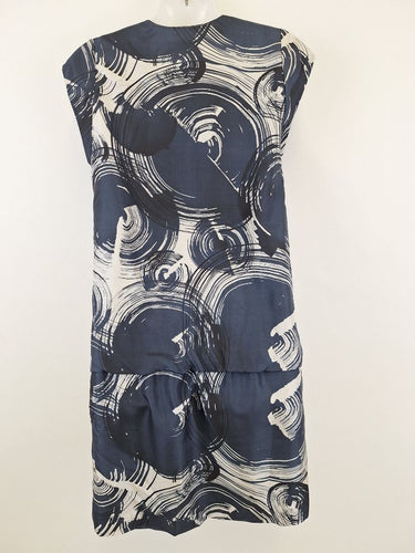 Second-Hand - Morrissey Swirling Silk Shift Mini Dress Size 8 - SwapUp