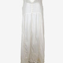 Second-Hand - Resort Holiday Charm Broderie Trimmed Maxi Dress Size 12 - SwapUp