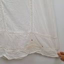 Second-Hand - Resort Holiday Charm Broderie Trimmed Maxi Dress Size 12 - SwapUp