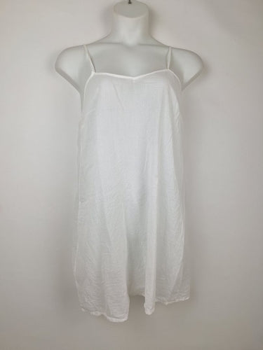 Second-Hand - Resort Holiday Charm Broderie Trimmed Maxi Dress Size 12 - SwapUp