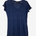 Second-Hand - Emerge Navy folded Sleeve Casual T-shirt Size 12 - SwapUp