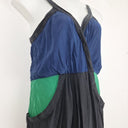 Second-Hand - Country Road Colour Block Silk Mini Dress Size 14 - SwapUp